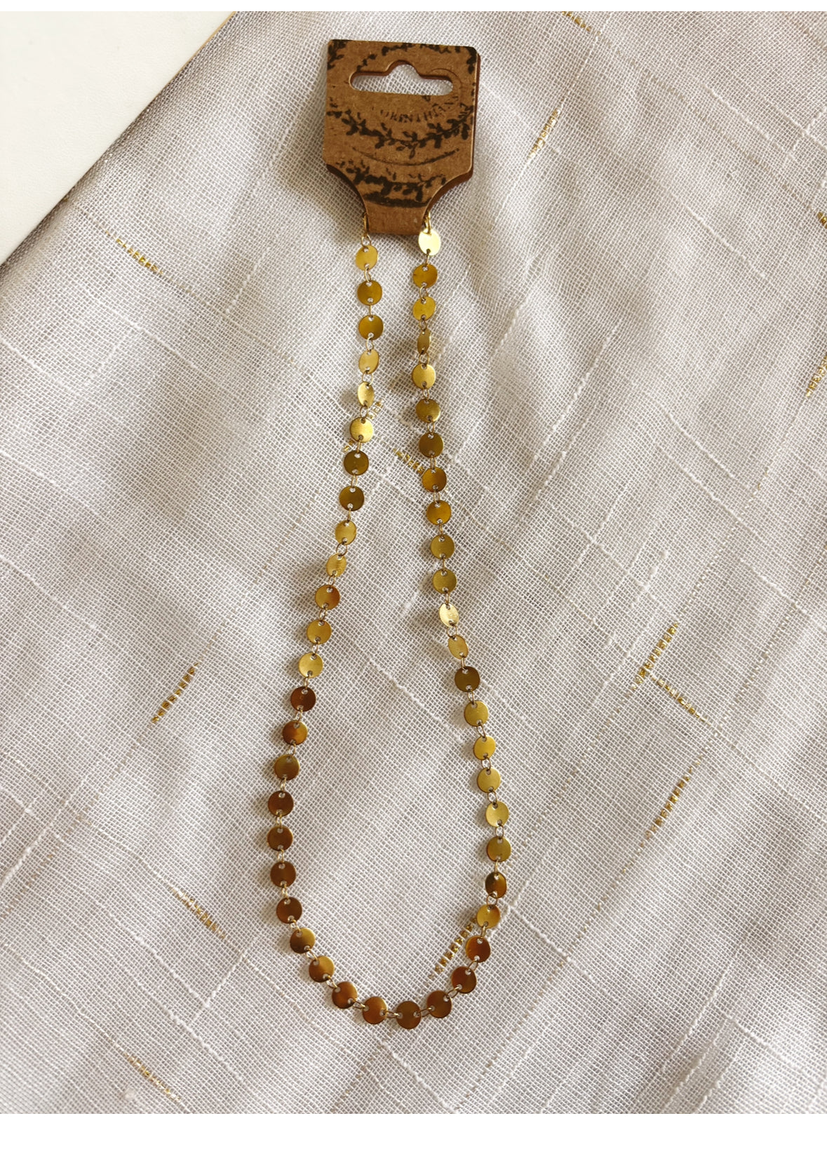 Disc Necklace