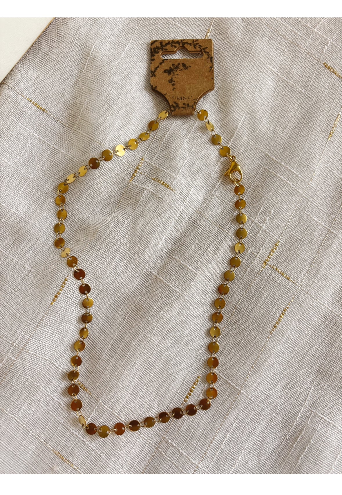 Disc Necklace