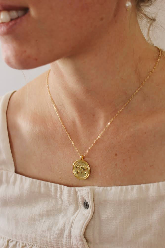 Globe necklace