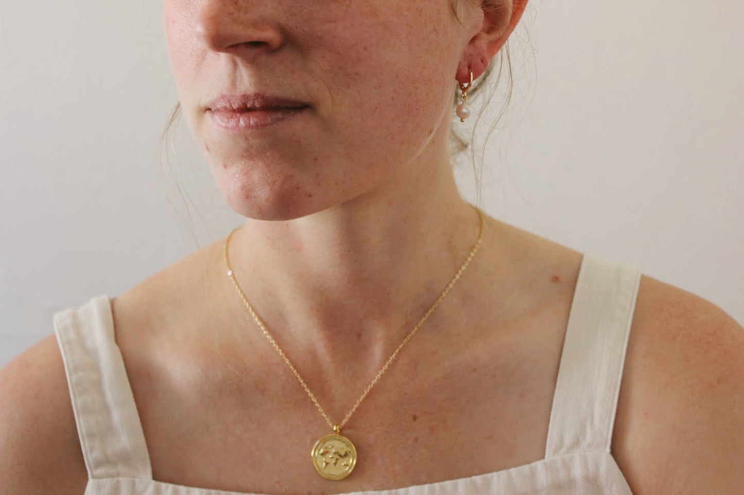 Globe necklace