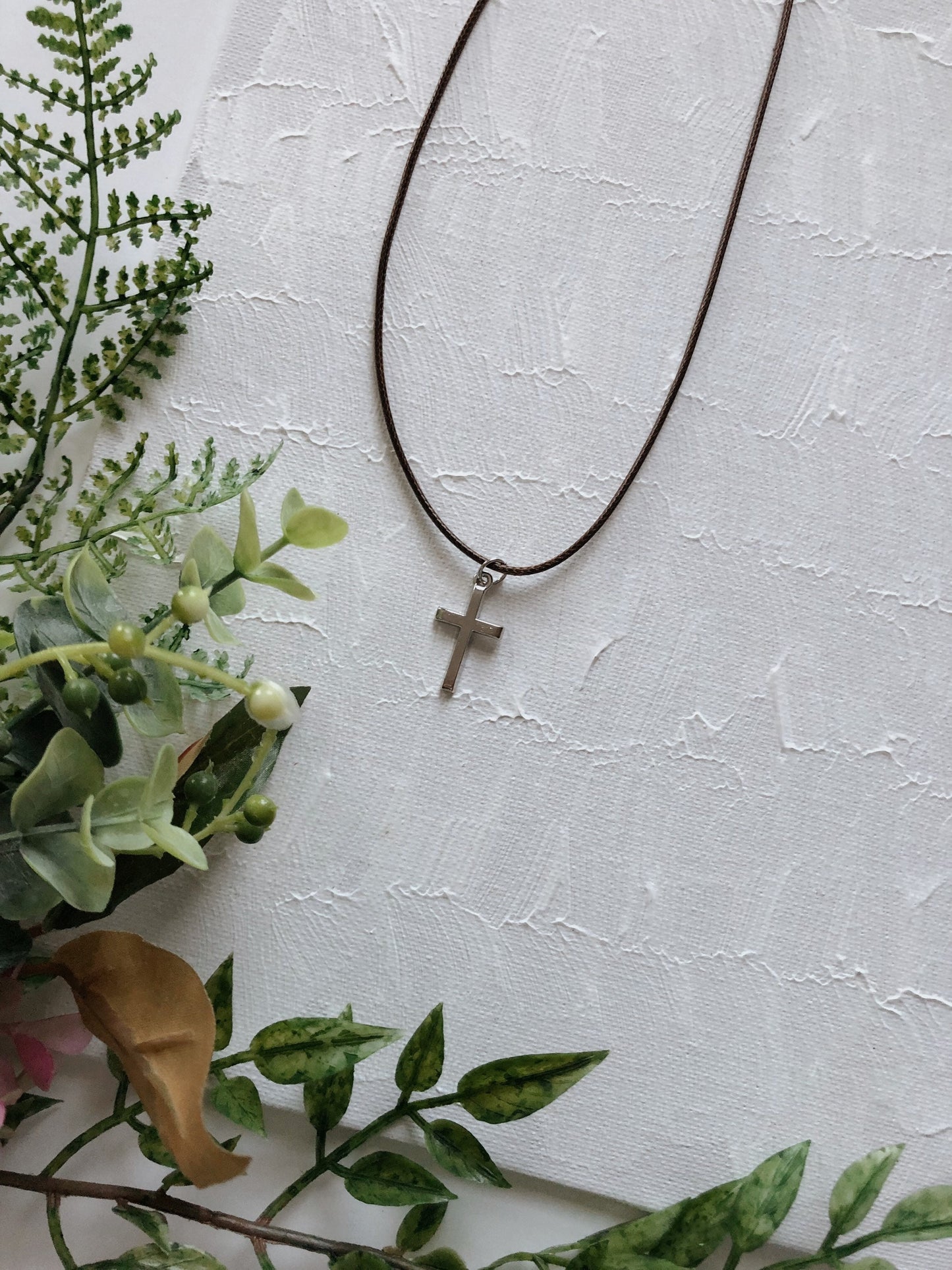 Cross Cord necklace